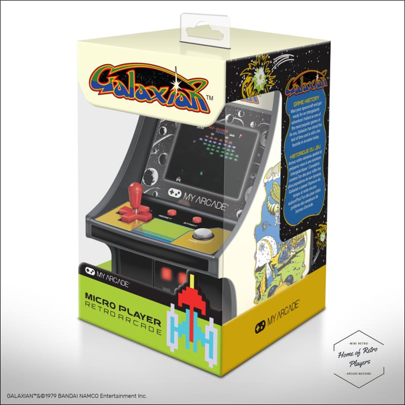 Galaxian - Mini Retro Arcade Machine - Micro Player 6